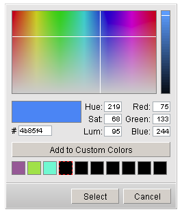 DHTMLX ColorPicker