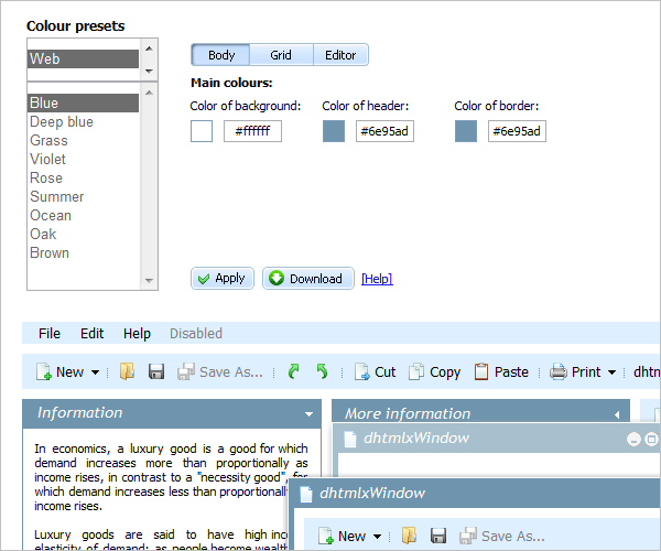 Online SkinBuilder Improvements