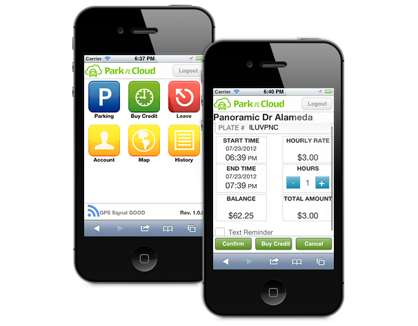 ParknCloud - Mobile App