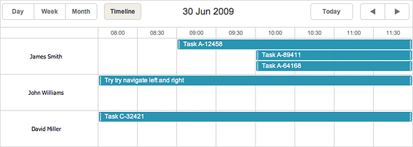 dhtmlxScheduler 3.6 - Hours Scale in Timeline View