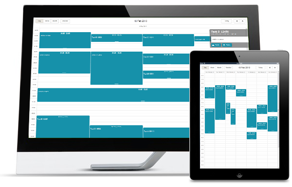 dhtmlxScheduler 3.7 - Scheduling Calendar for Touch Screens