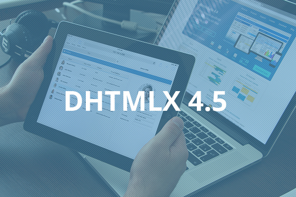 DHTMLX 4.5 Update