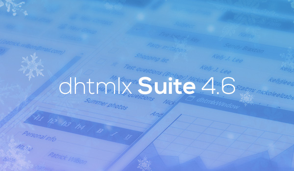 dhtmlxSuite 4.6