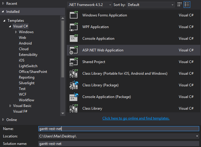 Gantt Chart Asp Net C