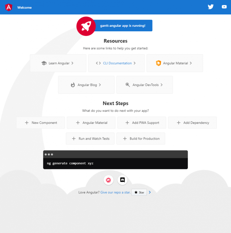 DHTMLX Gantt Chart Usage with Angular Framework