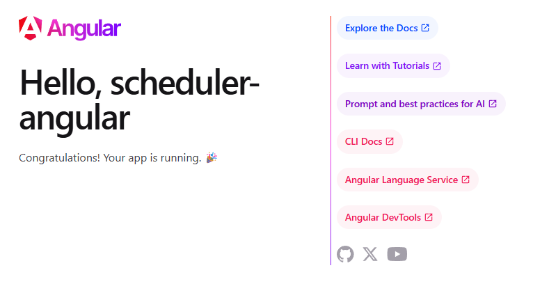 Integrating Scheduler with Angular