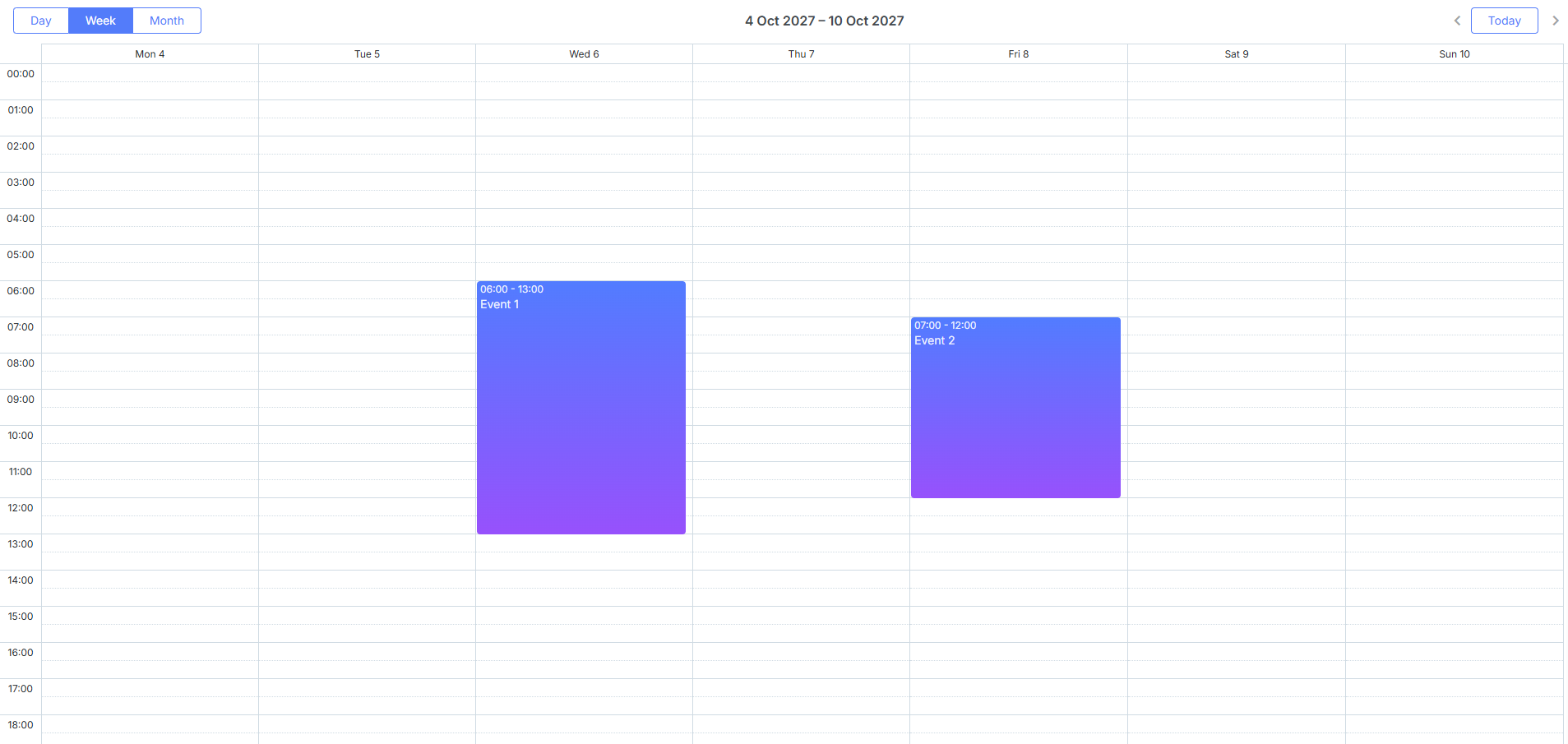 Integration with Angular - providing data