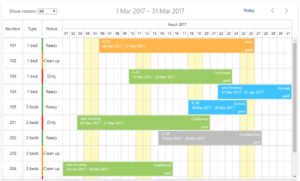 How to Make Hotel Booking Calendar with dhtmlxScheduler