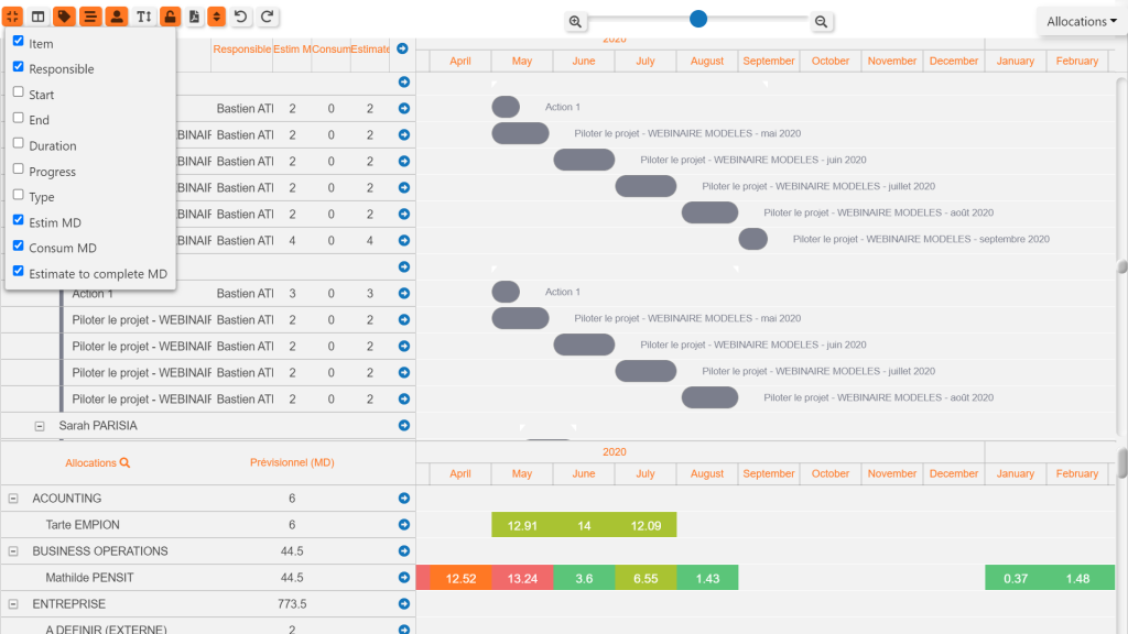 SuitePro-G - allocation roadmap