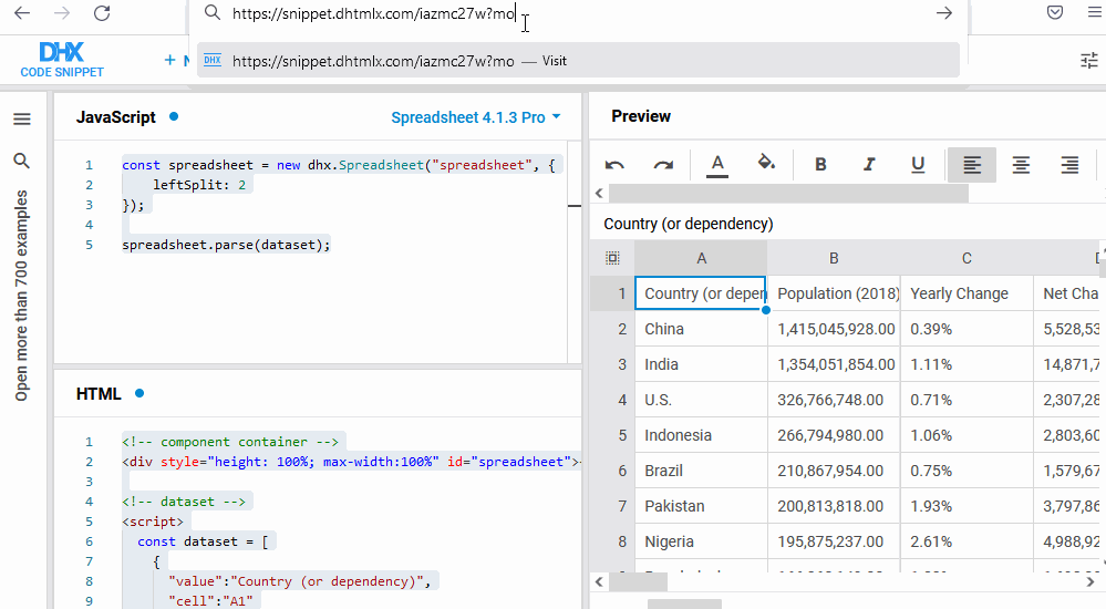 snippet tool - wide mode