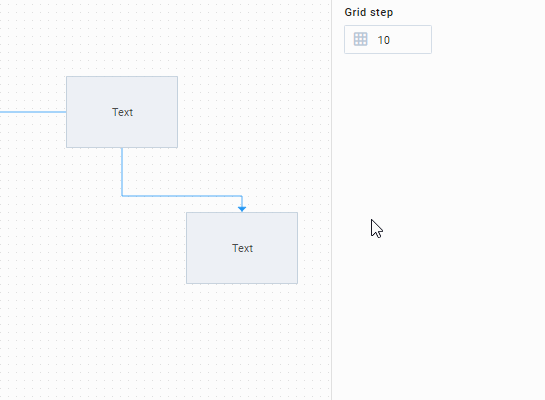 DHTMLX Diagram Editor - Connector lines