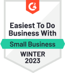 Awards from G2 - small business