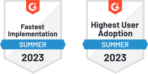 New awards - Highest User Adoption and Fastest Implementation 2023