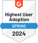 DHTMLX - Highest User Adoption award
