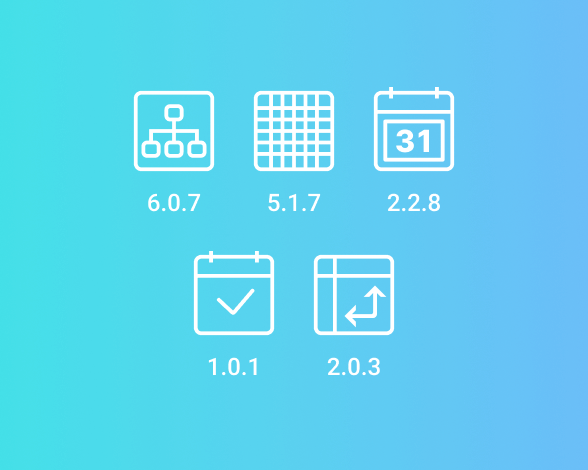 Fixes and improvements for DHTMLX products