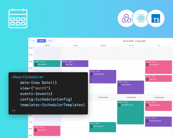 New scheduler solution for React ecosystem