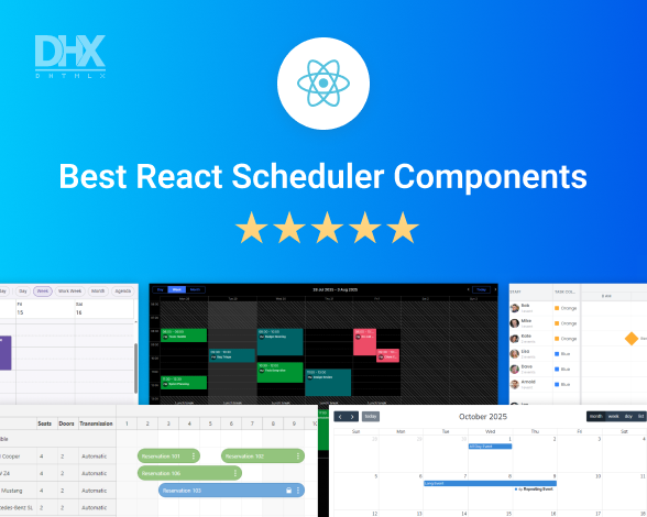 Top React Scheduler components