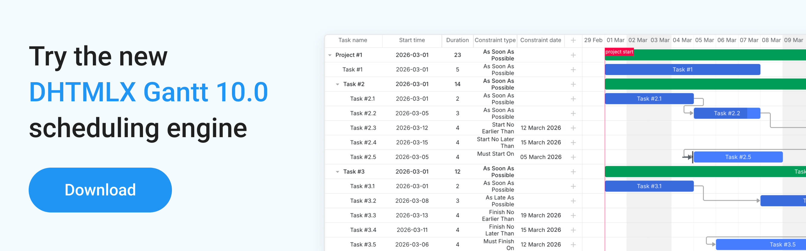 banner - DHTMLX Gantt major update