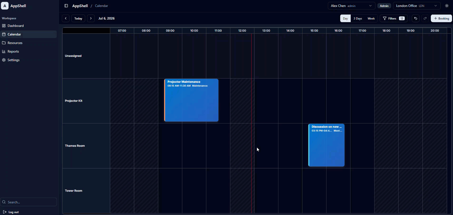 Scheduling app built in Lovable with DHTMLX Scheduler