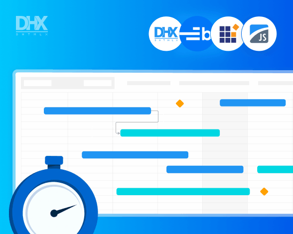 benchmarking JavaScript Gantt components