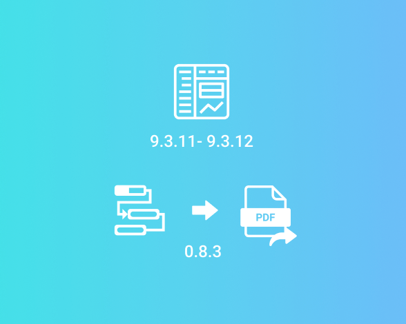 patch versions of DHTMLX Suite and PDF export module for Gantt