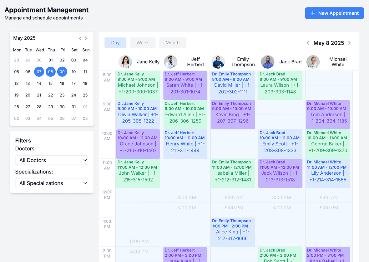 Healthcare appointment management
