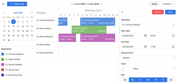 Doctor Appointment Management