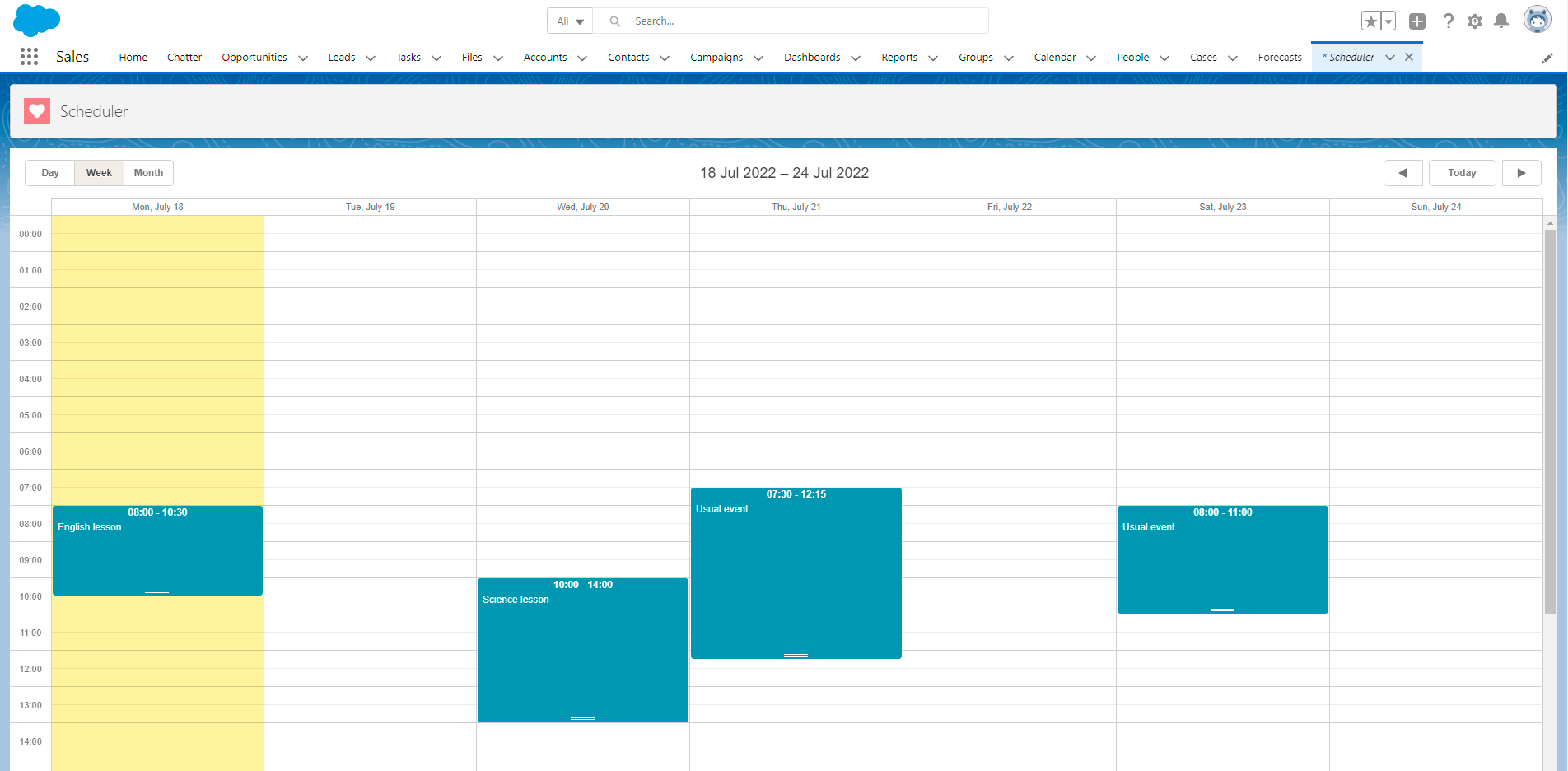 Calendar Scheduling Salesforce - Missy TEirtza