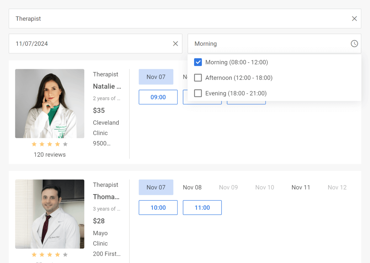 Applying automatic filtering
