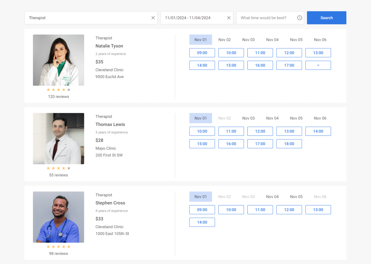 Flexible specialist card structure