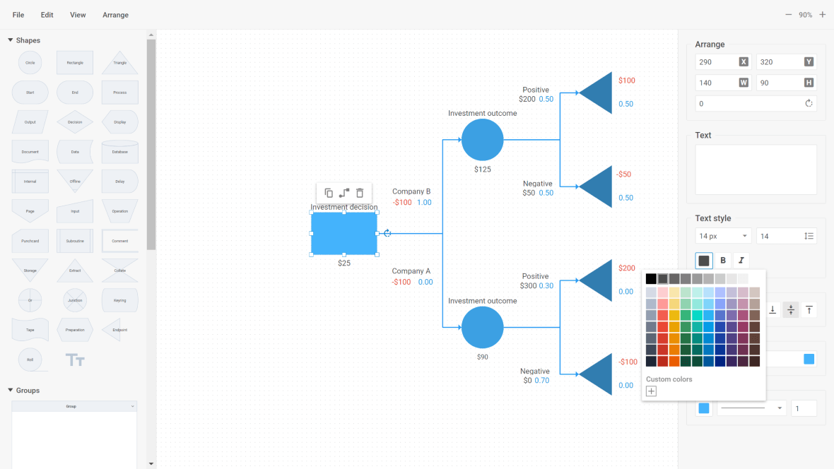 JavaScript Diagram Library/HTML5 Diagram - DHTMLX JS Diagrams