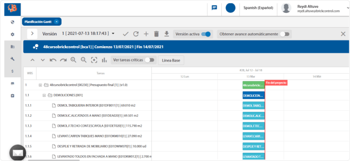 DHTMLX Gantt for Construction Management Software