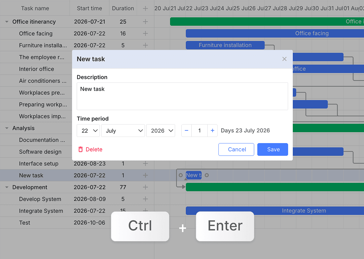 Accessibility and keyboard navigation