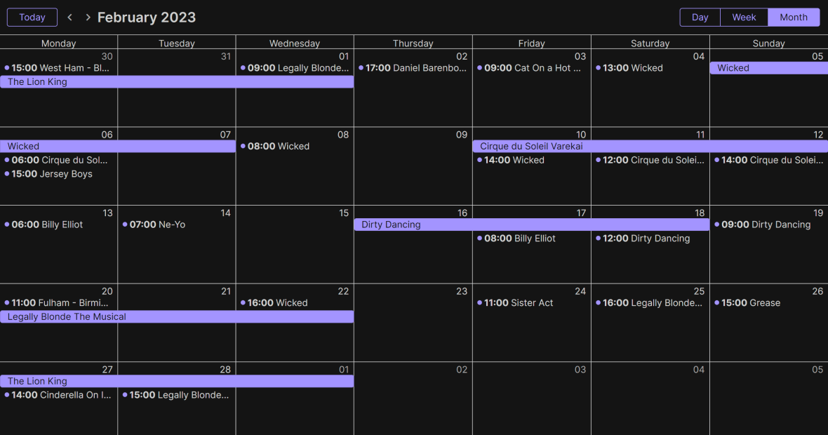 high contrast theme scheduler