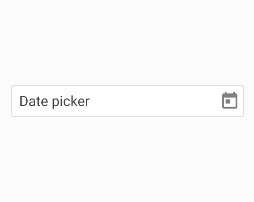DatePicker