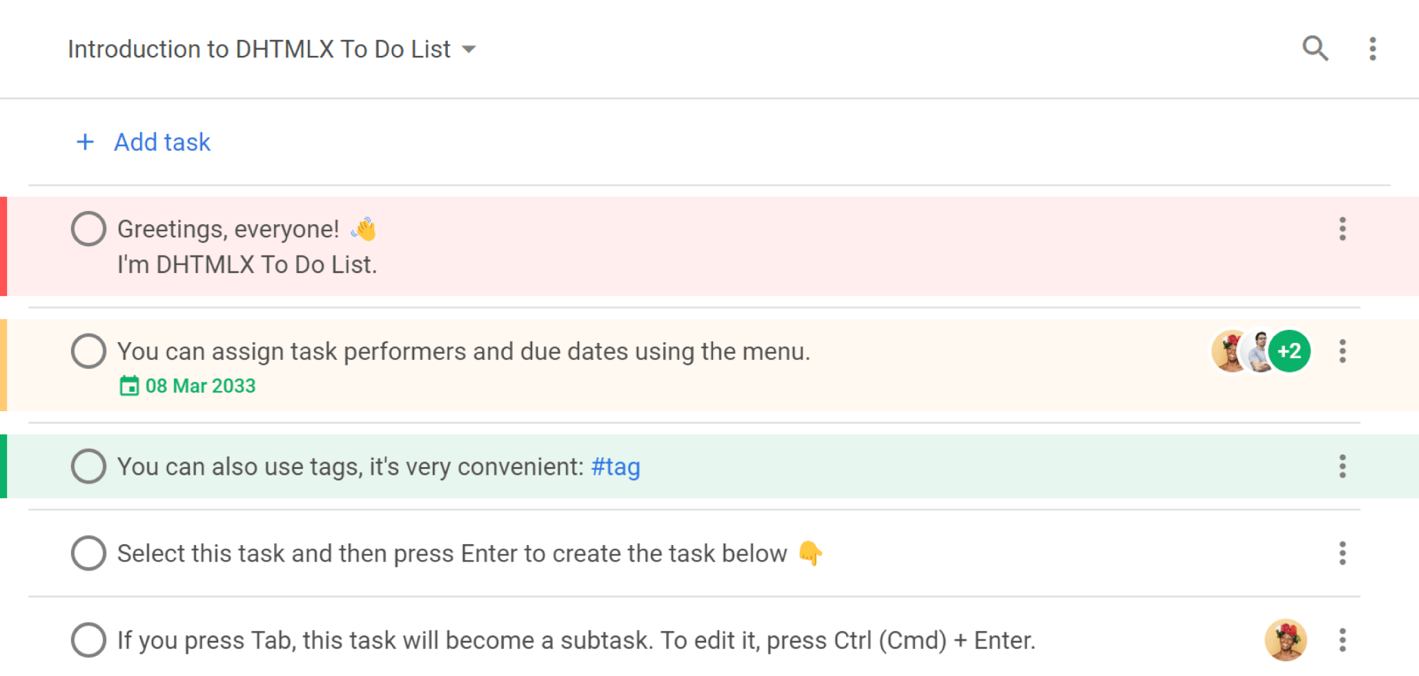 JavaScript/HTML5 To Do List