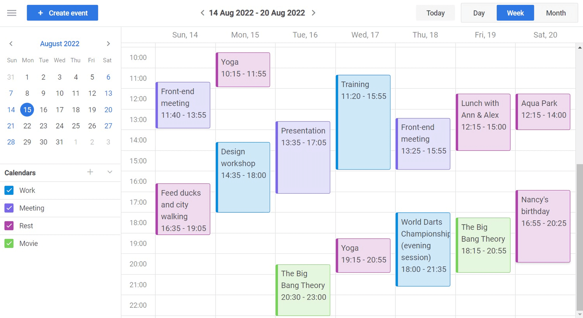 Event Calendar