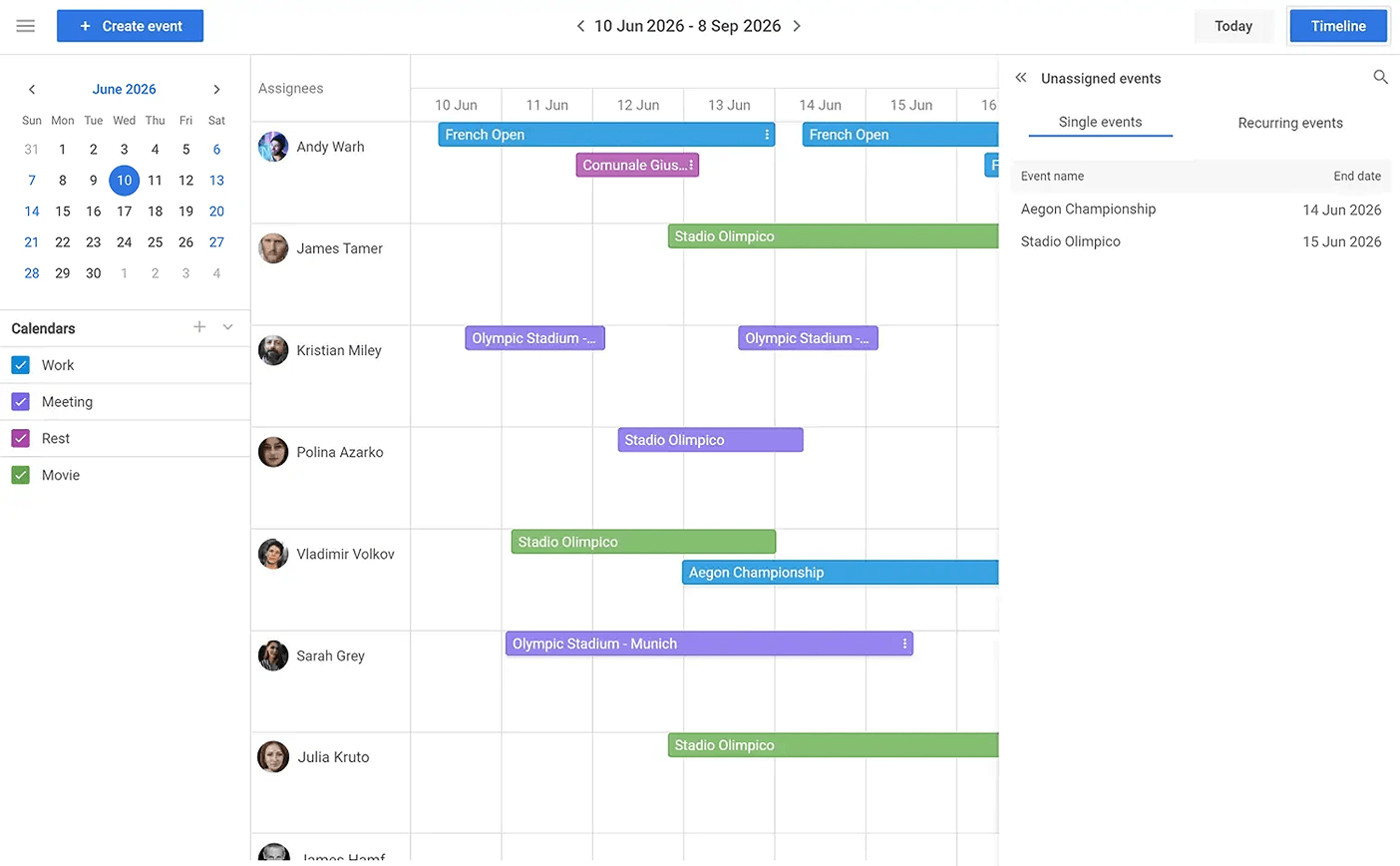 Event Calendar